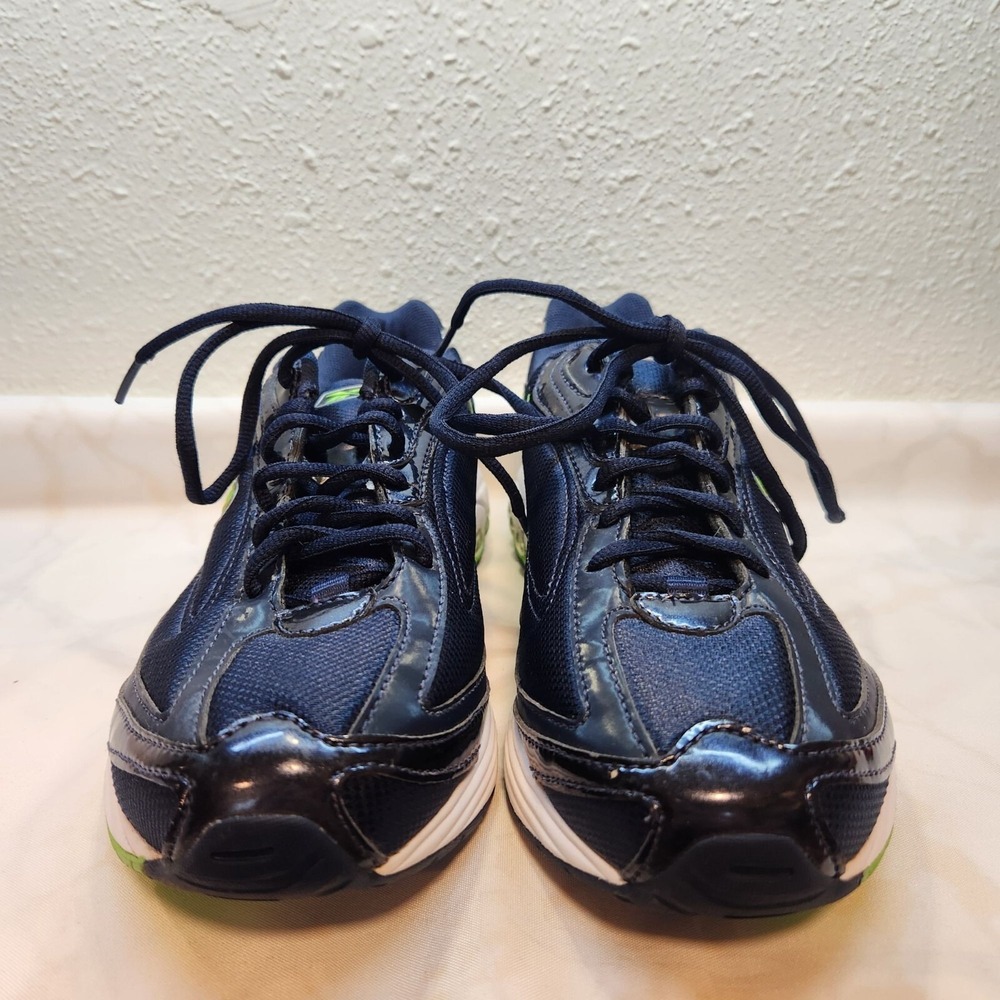 Reebok Sneaker Men's 8 Blue Green Running Cross‎ Training RB 603 KTS Walking